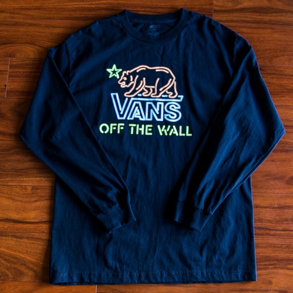 Vans Other - VANS OFF THE WALL Neon Longsleeve Tee
